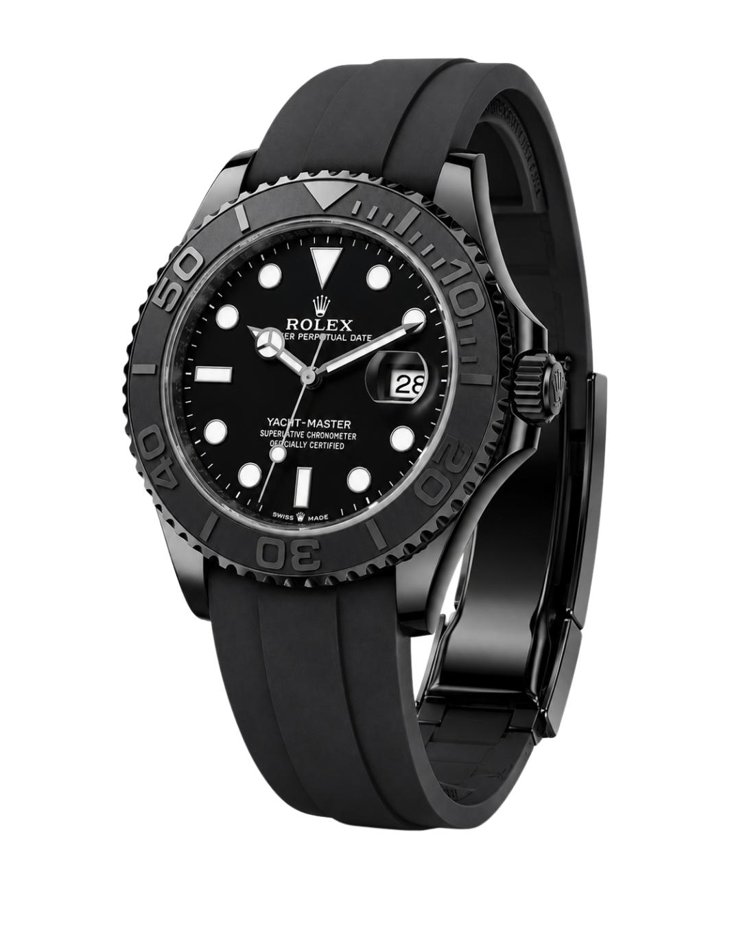 Rolex Yacht-Master 42 Black 226659 Oysterflex
