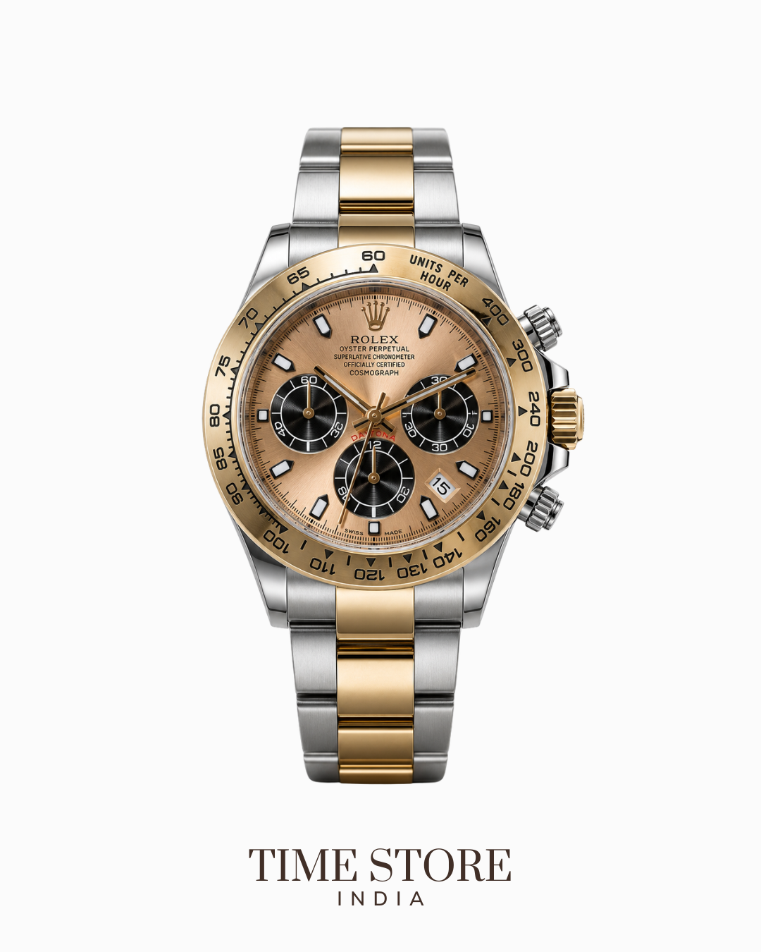 Daytona Two-Tone Champagne Dial Chronograph