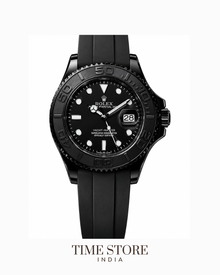 Yacht-Master Full Black Oysterflex