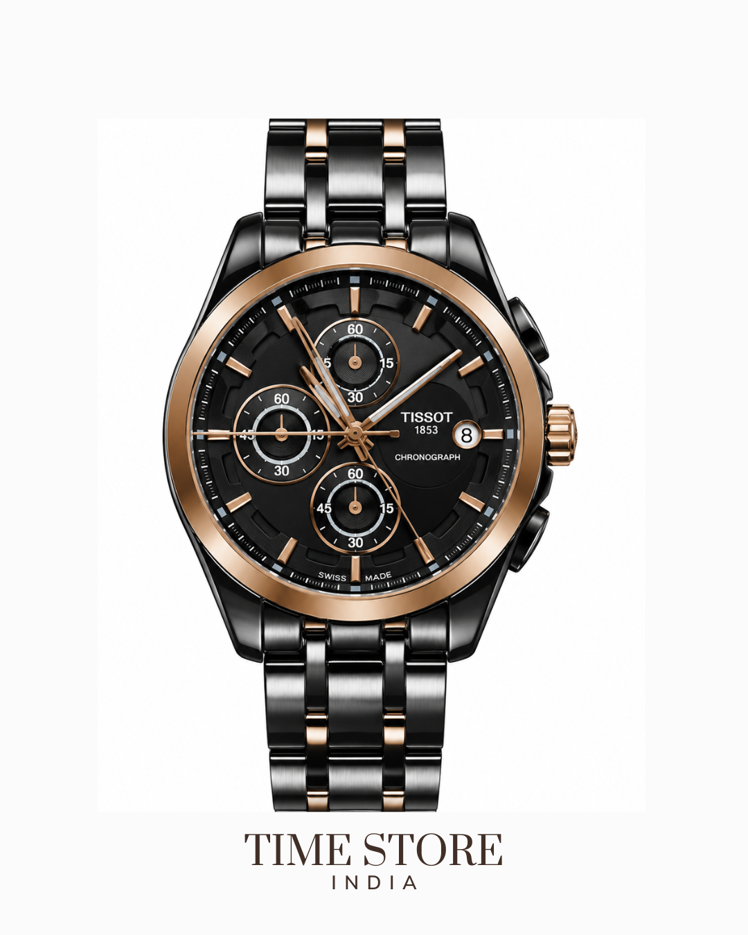 Black Rose Gold Chronograph