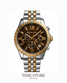 Two-Tone Brown Dial Chronograph