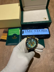 Daytona Gold Tiffany Blue Dial Oysterflex