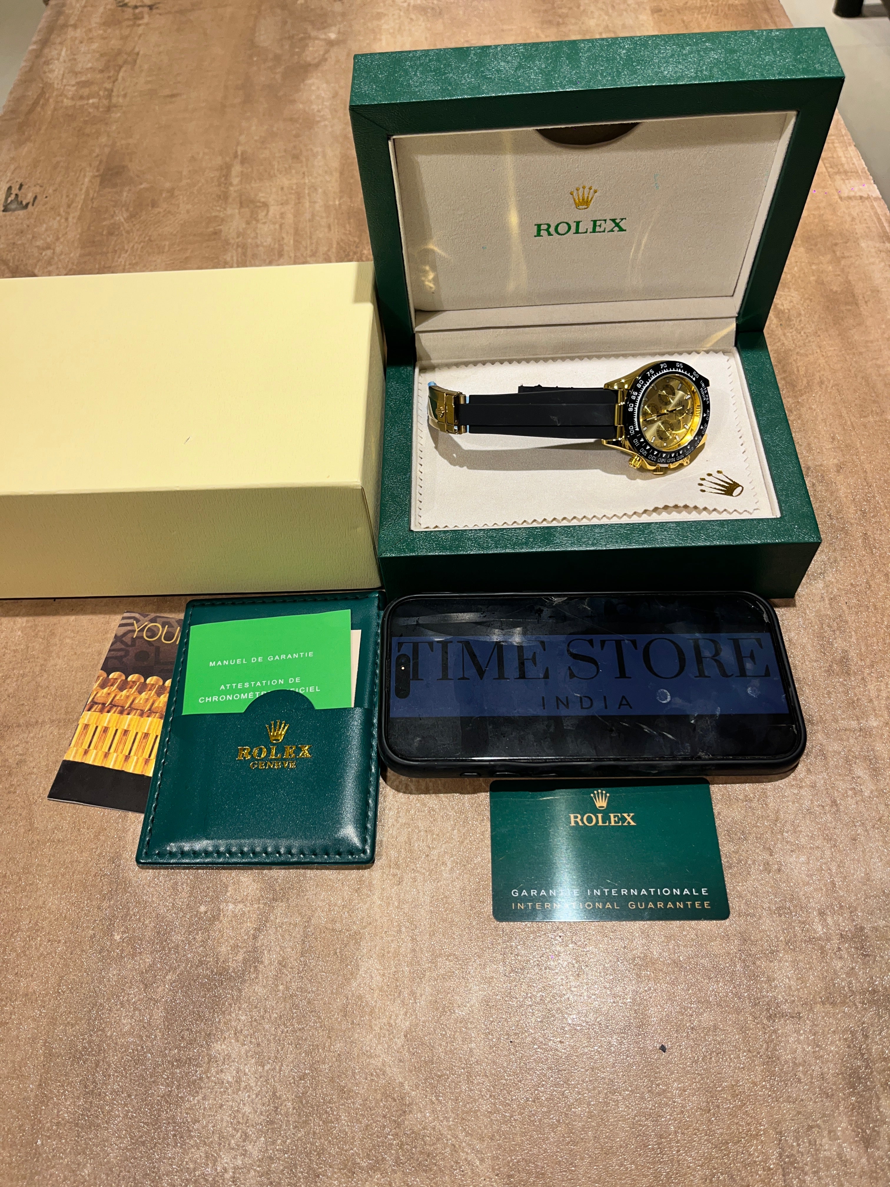 Gold Champagne Dial Oysterflex