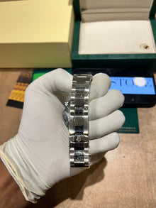Submariner Silver Blue Dial Artistic Bezel