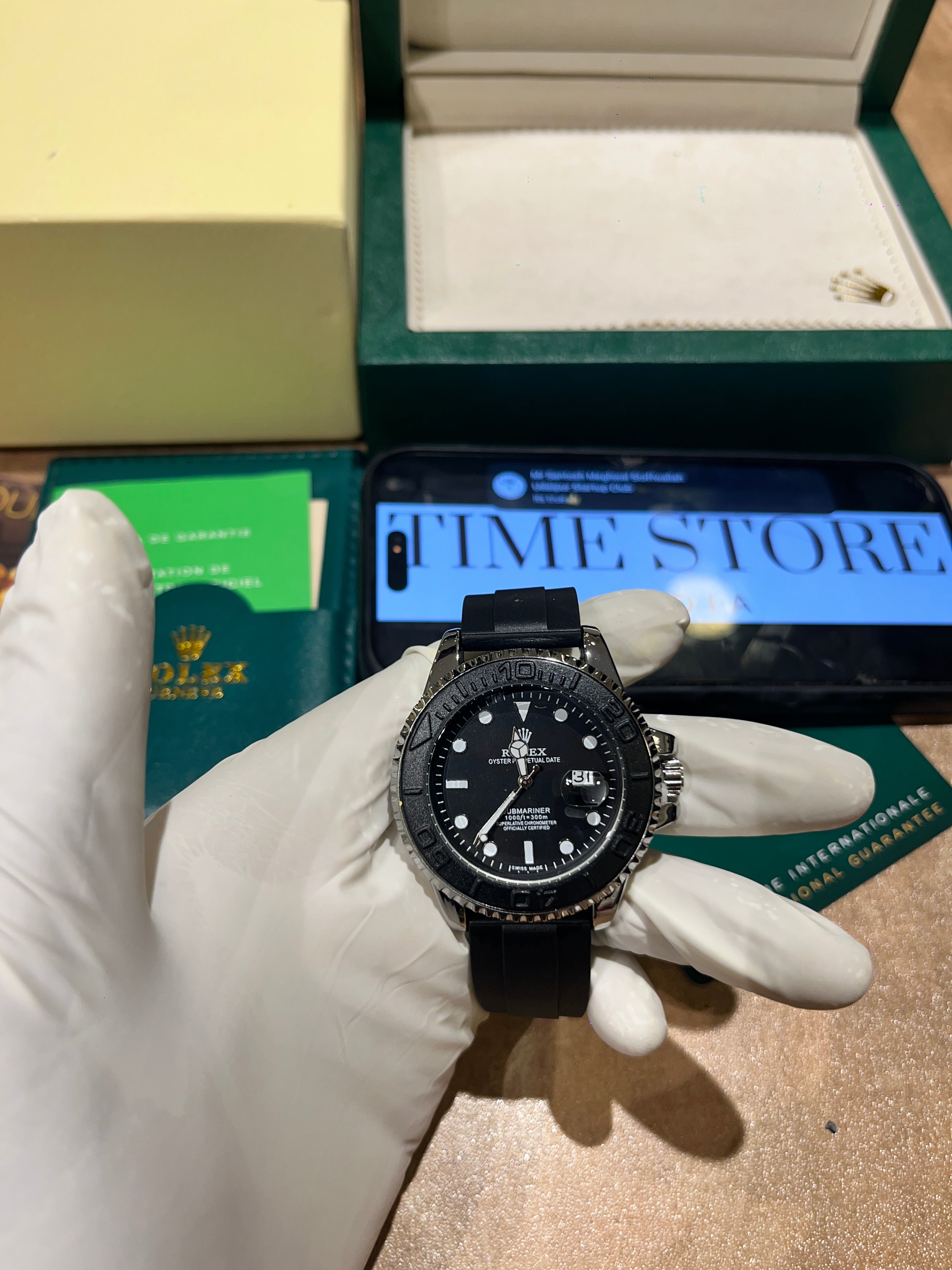Submariner Black Dial Oysterflex