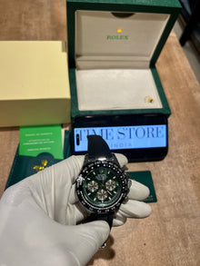 Daytona Green Dial Black Oysterflex