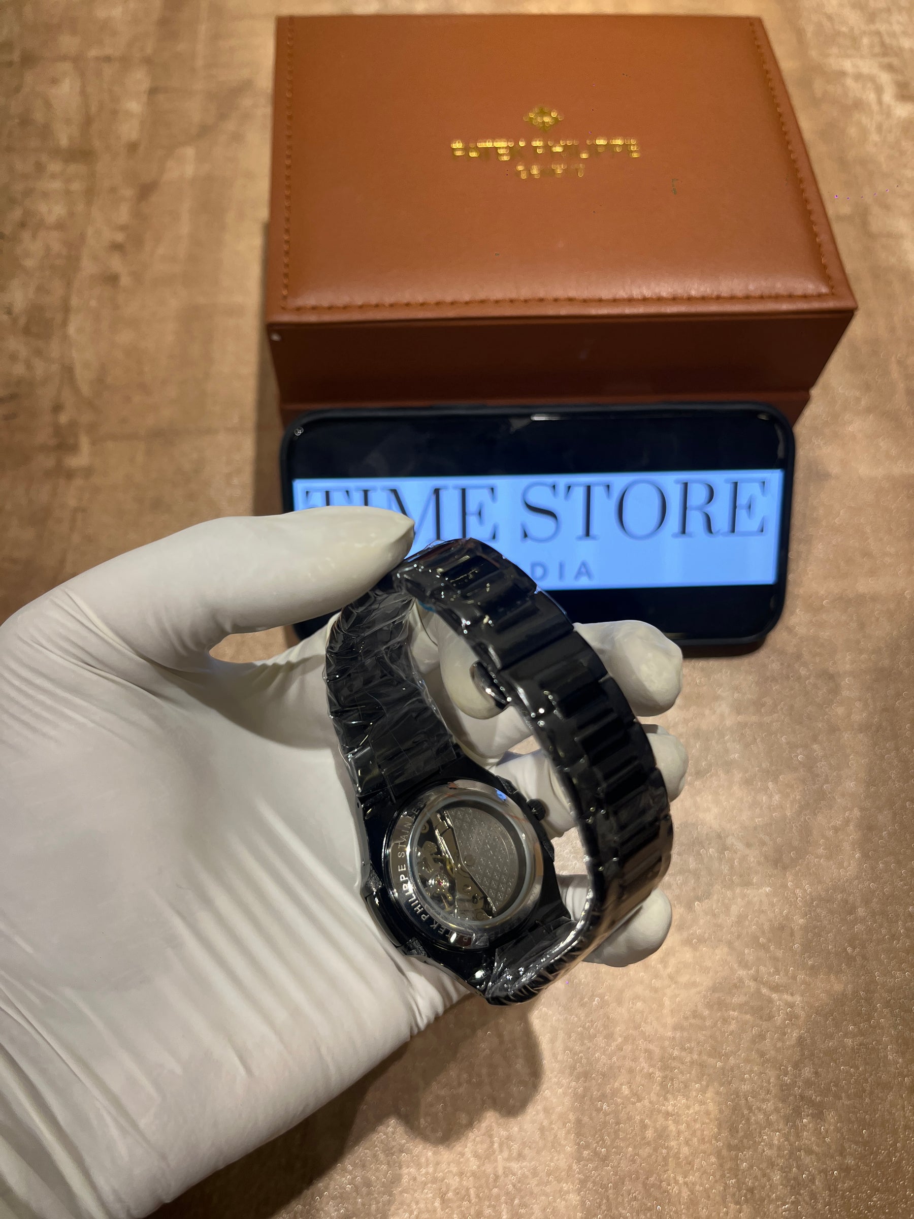 Nautilus Black Skeleton