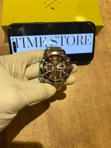 Two-Tone Brown Chronograph