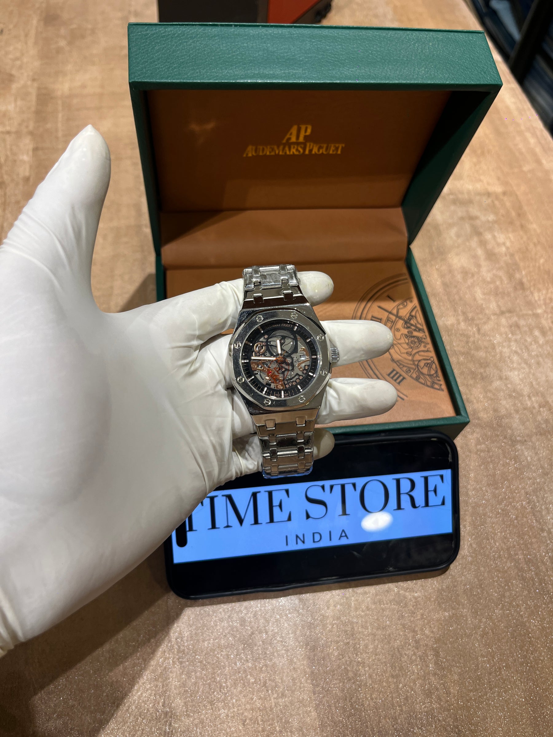 Royal Oak Skeleton Silver Edition