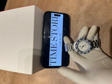 Formula 1 Solargraph Silver White Dial Blue Bezel