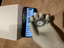 Formula 1 Solargraph Silver White Dial Blue Bezel