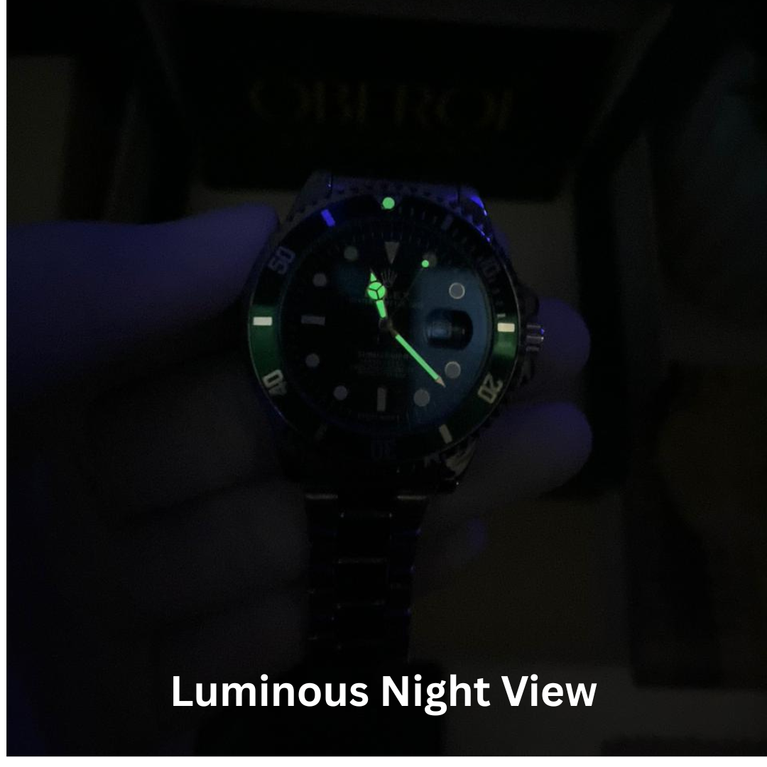 OceanMaster Green Diver – Steel Edition