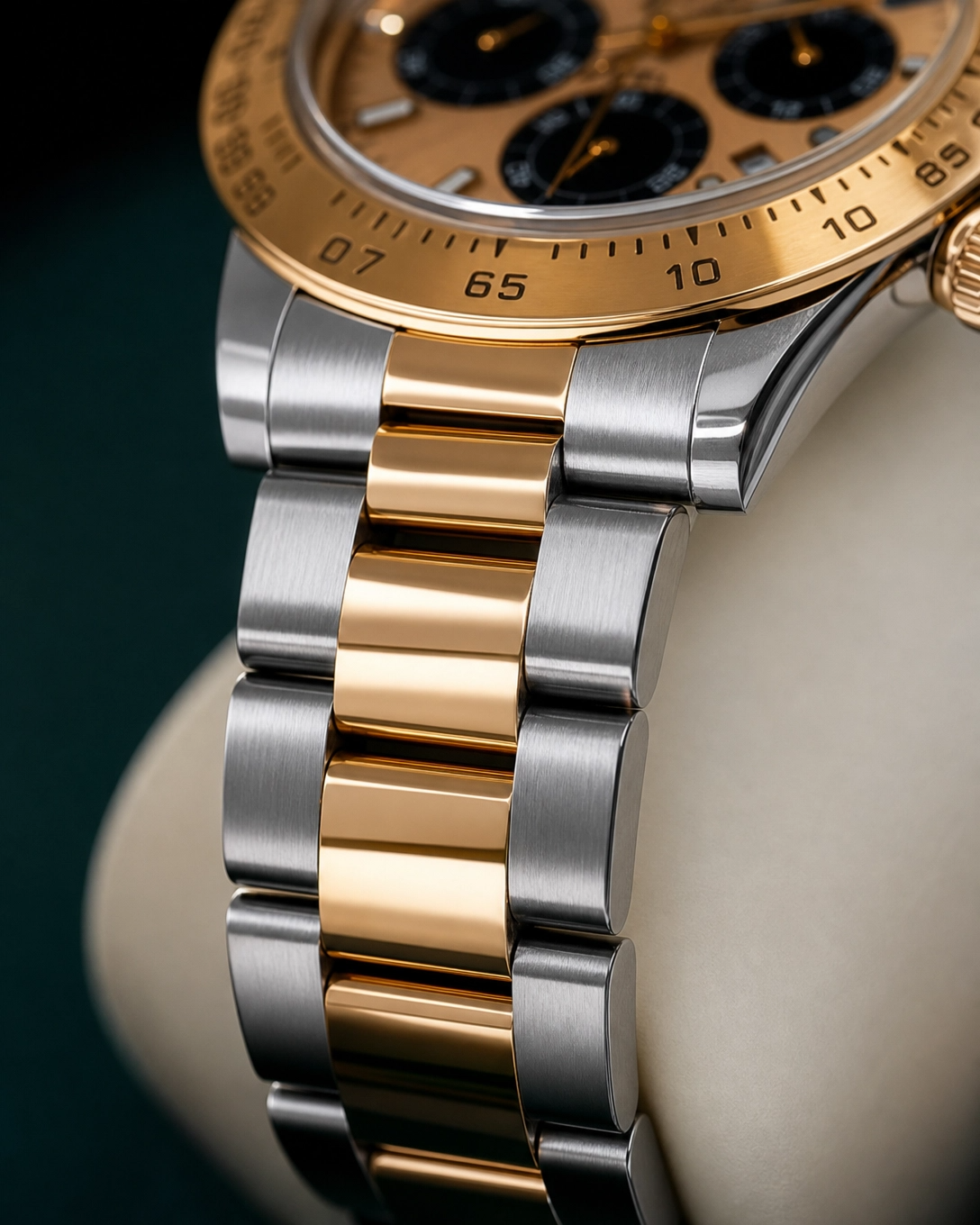 Rolex Daytona Cosmograph Daytona Golden black counters dial Oyster Yellow Rolesor 126503