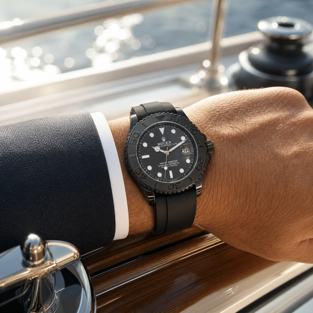 Rolex Yacht-Master 42 Black 226659 Oysterflex