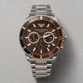 Emporio Armani Stainless Steel Analog Green Dial Men's Watch-Ar11586